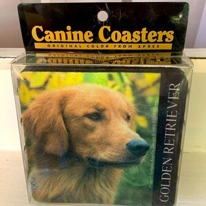 FREE WITH PURCHASE*******Color from Xpres Golden Retriever coasters (set of 4)